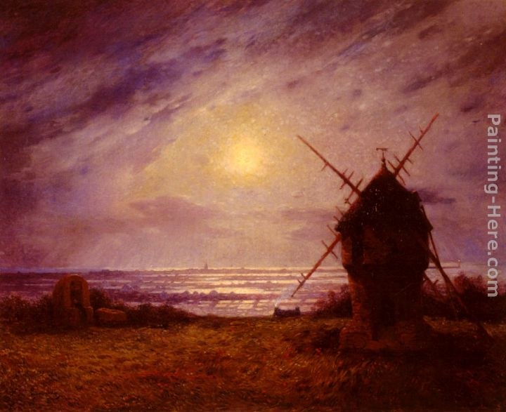 Ferdinand Loyen Du Puigaudeau Le Moulin a Vent